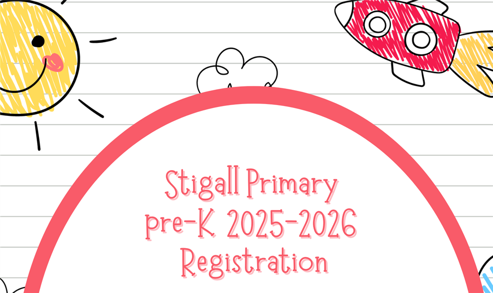  Pre-K Registration flyer